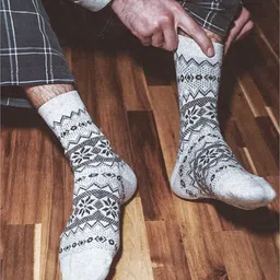 EL REGALO Pack Of 5 Patterned Above Ankle Length Socks image 3