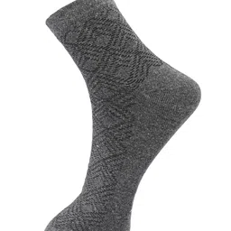 HIROLAS Men Pack Of 3 Patterned Cotton Anti Odour Ankle-Length Socks image 4