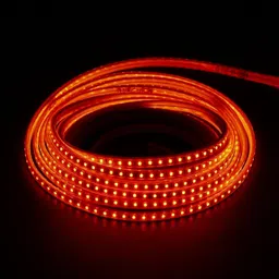 trendx 600 LEDs 5 m Orange Steady Strip Rice Lights image 5