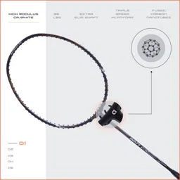 apacs Finapi 232 Multicolor Unstrung Badminton Racquet image 3