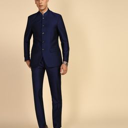 raymond Men 2 Piece Suit Self Design Suit-picture-36