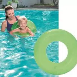 tiny tales Transparent (IND*86) Swimming Tire Tube Inflatable Swimming Safety Tube-picture-30