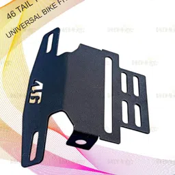 dhevan NP_1H Premium Quality Bike CNC Number Plate 46 Frame Holder Tail Tidy Bike Number Plate image 4