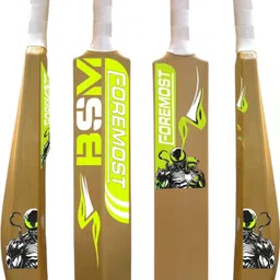 bsm FOREMOST WOODY PVC/Plastic Cricket Bat For 15+ Yrs image 1