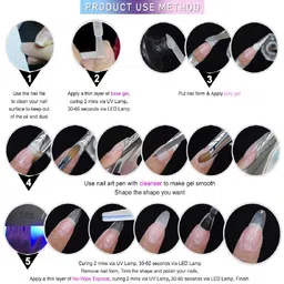 VENALISA UV & LED Acrylic Poly Crystal Nail Extension Gel Polish 30 g - Shade R21 image 4