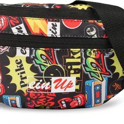 Worldstar rock printted waist bag Waist Bag-image-11