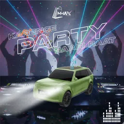 MHAX Portable Rechargeable Car Shape Wireless Speaker Powerful Deep Bass Sound 5 W Bluetooth Party Speaker image 5