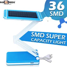 pick ur needs High Quality SOLAR 36 LED Foldable Study Table Lamp Rechargeable With USB Mobile Charging Power bank Study Lamp-picture-25