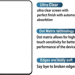 BRENZZ Edge To Edge Tempered Glass for REALME 15X 5G, realme 15x 5G image 3