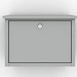 the bestsellers The Letter Box / Mail Box with Newspaper Compartment - Grey image 2