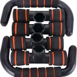 LIVOX Double Toning Tube, Resistance Tube with Push up Bar Combo Home Gym Exercise Equipment for Men and Women Gym Set for Home Workout (Multi, Pack of 3) image 5