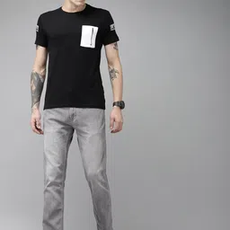 Roadster Men Grey Slim Fit Mid-Rise Clean Look Stretchable Jeans image 2