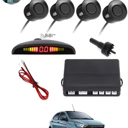 ccmm Black Reverse 4Pcs Parking Sensor With Led Display/Buzzer For Car-267 Universal Black Increased Safety 4pcs Sensor For Vehicle-267 Parking Sensor-picture-22