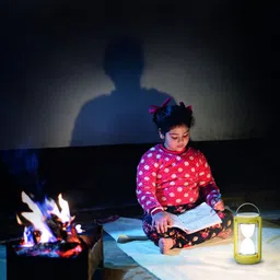 sacro Yellow Plastic Hanging Lantern image 3