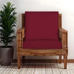 hotkei Polycotton Plain 1 Seater Sofa Cover-picture-21