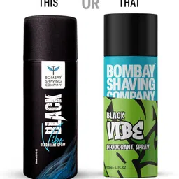 bombay shaving company Black Vibe 150ml x 4 Combo Deodorant Spray-For Men image 2