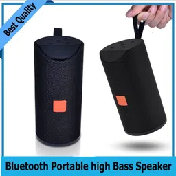 G2L Branded TG 113 Wireless Portable Bluetooth Speaker| Splashproof & Dual Bass supports AUX, FM, USB, TF card 10 W Bluetooth Speaker image 3