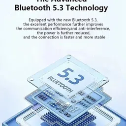 smartwork earbuds Combo Pack with case wireless bluetooth earbuds (Truely wireless) Bluetooth without Mic Headset image 4