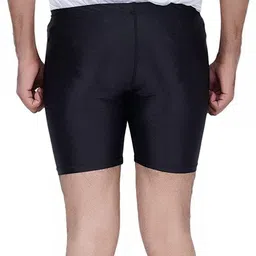 reenax Solid Men Black Tights image 2