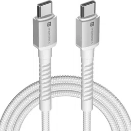 Portronics Type C 3 A 1 m Konnect X 60W Type C to Type C Fast Charging Cable-picture-13