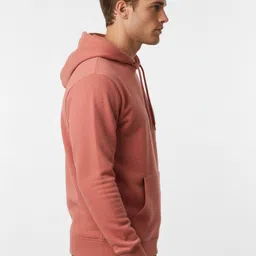 shaun Men Full Sleeve Solid Hooded Sweatshirt image 2