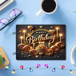 zedexgraphics Scrap Book Photo Album 20 Sheet Size 8.5x6 inch Theme, Scrapbook Kit image 2