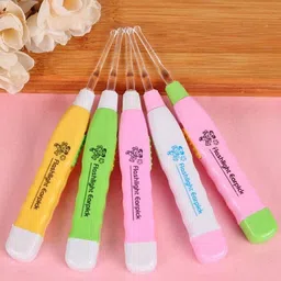 truveli 4Pcs Baby Safe LED Flashlight Earpick with Tweezer for Ear Wax Remover & Cleaner image 3