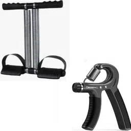 dr pacvu Pack 2|Hand Gripper & Double Tummy Trimmer Abs,Body Stretching,Fitness Equipment Fitness Accessory Kit Kit-picture-15