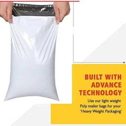 quick click goods Plain Courier Bags with POD (52 Micron) Security Bag-picture-15