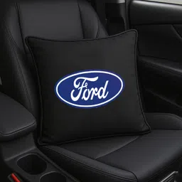 zoom trade Black Polyester Car Pillow Cushion for Ford image 4