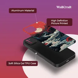 wallcraft Back Cover for POCO C71 (EIFFEL TOWER, PARIS, FRANCE, SUNSHINE EIFFEL TOWER image 3