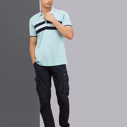 beevee Solid Men Cargos image 5