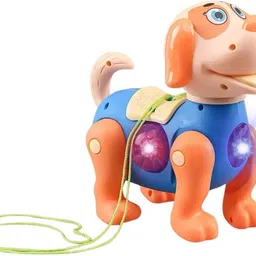 kids mandi Shine Interactive Dog Robot Toy with Light and Sound | Walking Pet-picture-23