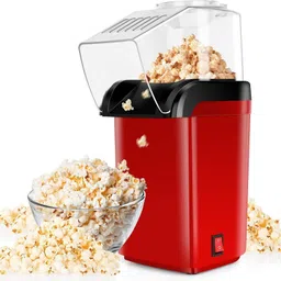vinayak enterprises Electric Popper Machine for Healthy, Fast Snacks, Easy to Use Oil-Free Hot Air Popcorn Maker – 1200W 164 g Popcorn Maker image 1