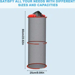 hasthip Floating Fish Keeper Basket 25x60cm Aquarium Tool image 2