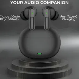 bullstorm Exclusive TWS T2 Wireless Earbuds with 1500Mah Powerbank & ASAP charge ANC B71 Bluetooth Headset image 3
