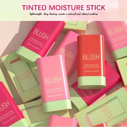 fllek 100%Original Creamy Blush Matte Long Lasting Lipstick Cream Blush Stick image 5