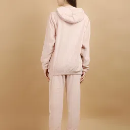 lugo Women Night Suit Set Pink Printed image 2