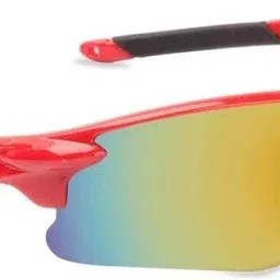 tenford Sports UV400 Red Men Sports and Cricket Goggles-picture-24