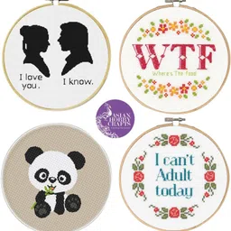 asian hobby crafts 6 Pieces 10 Inch Wooden Embroidery Hoop Ring Frame Embroidery Hoop image 4