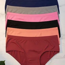 fiveflag Pack of 6 Women Hipster Multicolor Panty-picture-36