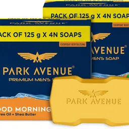 park avenue Premium Men's Soaps for Bath-Good Morning-Grade 1 Soap-For All Skin Types image 2