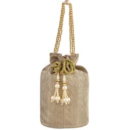 Kuber Industries Set Of 2 Embellished Potlis image 5