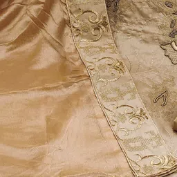 KALINI Ethnic Motif Embroidered Unstitched Dress Material With Beads & Stones image 4