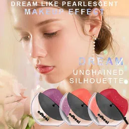 Adbeni Set of 2 Lip Shape Waterproof Matte Lipstick 5g Each - Brick Red+Neon Red image 5