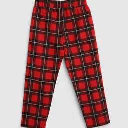 HERE&NOW Boys Checked Night Suit image 2