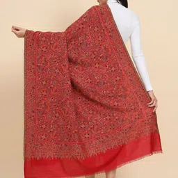 Pashmoda Women Kaani Woven Design Shawl image 5