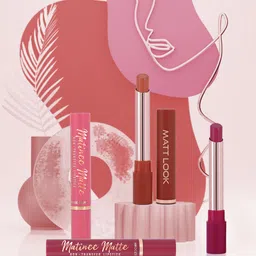 MATTLOOK Matinee Matte Non Transfer Lipstick With Camellia Oil - Hot Cherry 03 image 4