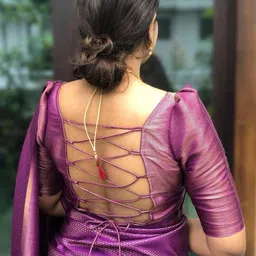 KALINI Woven Design Zari Banarasi Saree image 2