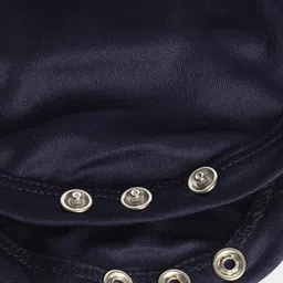 Creative Kids Navy Blue Floral Layered A-Line Dress image 3